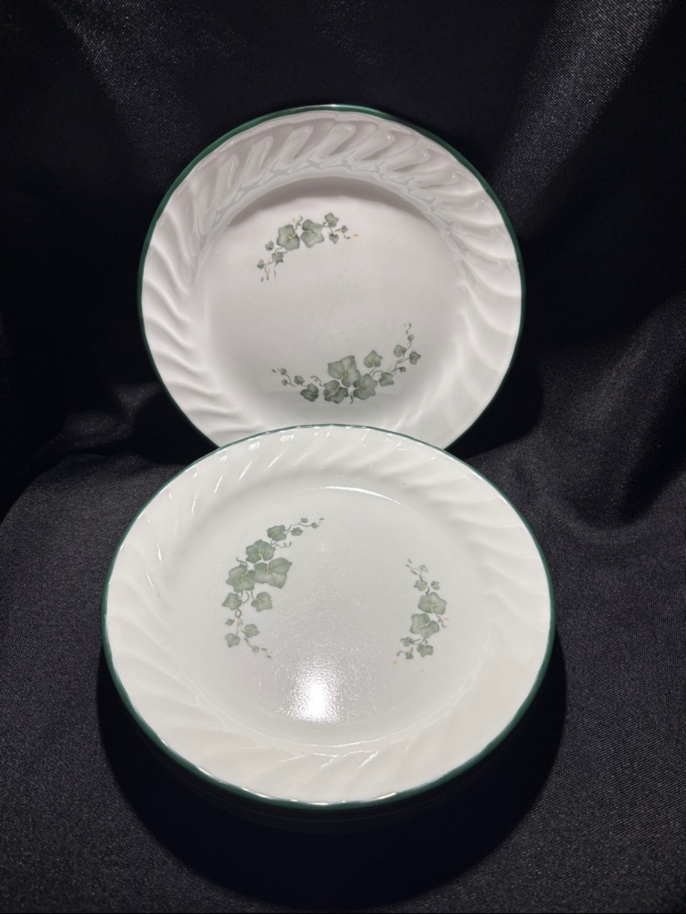 Corelle Callaway Ivy Dessert Plages, Set of 7